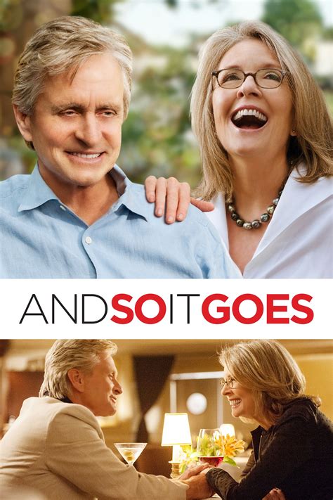 Starring Michael Douglas and Diane Keaton, directed by Rob Reiner. . And so it goes